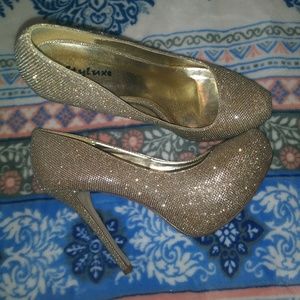 Gold Heels